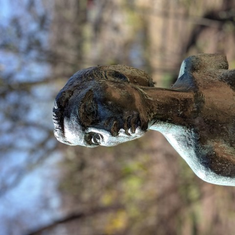 Sculpture of a woman