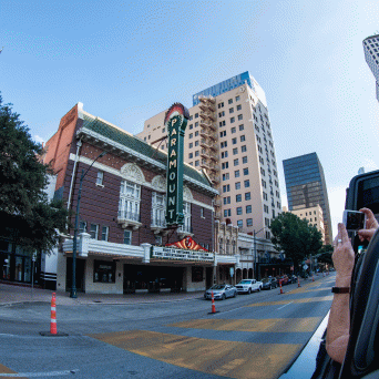 View of Paramount Theatre in Austin Texas